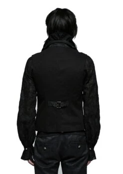 Gilet Jacquard Sans Manches PUNK RAVE 11 Gilet Jacquard Sans Manches PUNK RAVE -Vêtements Gothiques Boutique 2608039064202503580518307 900