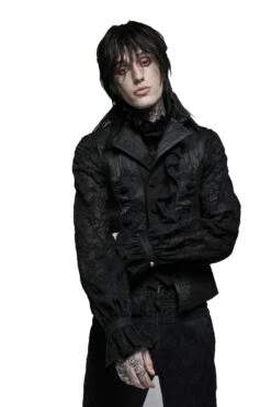 Gilet Jacquard Sans Manches PUNK RAVE 10 Gilet Jacquard Sans Manches PUNK RAVE -Vêtements Gothiques Boutique 2608039064202503580518343 900