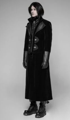 Manteau Homme PUNK RAVE 'lord Terra' 9 Manteau Homme PUNK RAVE 'lord Terra' -Vêtements Gothiques Boutique 2608039064202503580532754 900