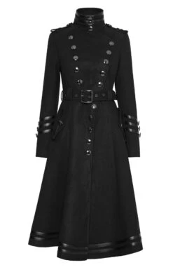 Manteau Femme PUNK RAVE 'miss Sergent' -Vêtements Gothiques Boutique 2608039064304462440500208 900