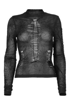 Haut PUNK RAVE 'arachnophobia' 10 Haut PUNK RAVE 'arachnophobia' -Vêtements Gothiques Boutique 264102162921517202503580500808 900