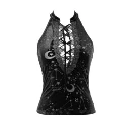 Top DEVIL FASHION 'black Moon' -Vêtements Gothiques Boutique 274913875412 900