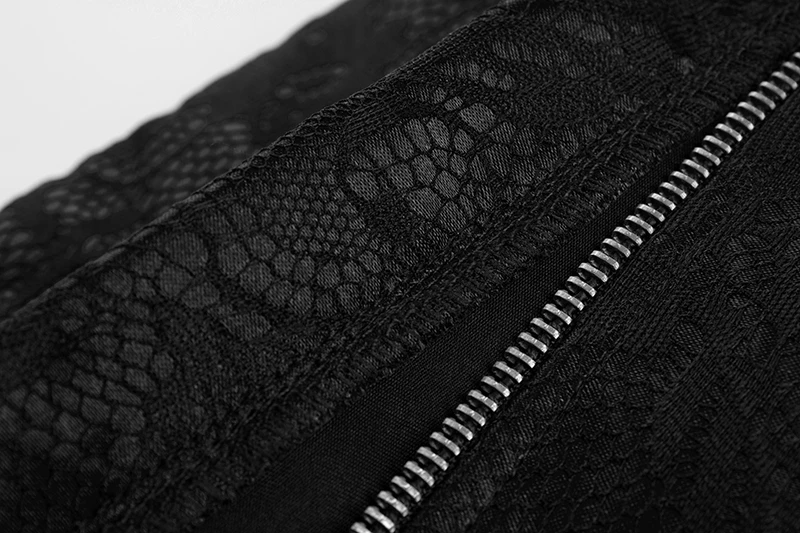 Serre-taille Gothique Noir 5 Serre-taille Gothique Noir – Image 3