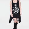 Robe/tunique Légère JAWBREAKER 'pentagram' -Vêtements Gothiques Boutique 401 900