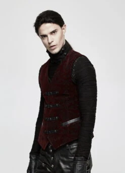 Gilet Gothique Sans Manches PUNK RAVE -Vêtements Gothiques Boutique 526376300072716903623 900