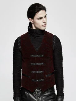 Gilet Gothique Sans Manches PUNK RAVE -Vêtements Gothiques Boutique 526376300072716903627 900