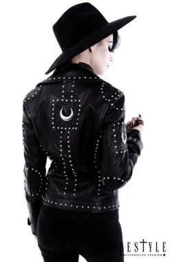 Perfecto RESTYLE 'iron Moon Biker' -Vêtements Gothiques Boutique 63 900