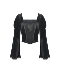 Haut Gothique Victorien DARK IN LOVE 'dark Hope' -Vêtements Gothiques Boutique 664x100015 900
