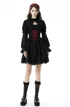 Boléro DARK IN LOVE 'gothic Cross' -Vêtements Gothiques Boutique 67ed17075c098d778022f9188a9f88caimage666x1000 900