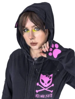 Veste Emo Zippée BYE BYE KITTY -Vêtements Gothiques Boutique 7287361208365 2 30a6fec7 2a0f 4df1 8fb1 19cd42bc4a21 900