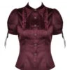 Chemisier Bordeaux DARK IN LOVE -Vêtements Gothiques Boutique 77ece67c0a8d71a1b1f214fbc7df473cimage664x1000 900