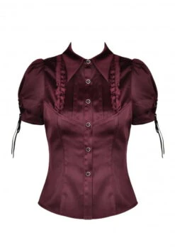 Chemisier Bordeaux DARK IN LOVE