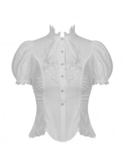 Chemisier Blanc DARK IN LOVE