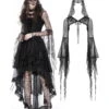 Mini Cape Gothique Araignée DARK IN LOVE