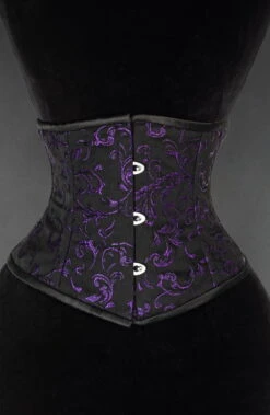 Serre-taille Gothique Brocarde Violet