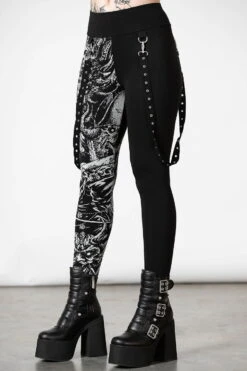 Leggings KILLSTAR 'Amnesia' -Vêtements Gothiques Boutique amnesia leggings w e x1600 900