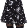 Mini Jupe KILLSTAR 'astral Light' -Vêtements Gothiques Boutique astrallight skaterskirt b 1024x1024 900