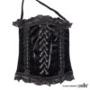 Sac à Main Gothique SINISTER -Vêtements Gothiques Boutique b024 blackvelvetgothiclace upbagbysinister 900