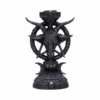 NEMESIS NOW Bougeoir BAPHOMET En Résine Noire -Vêtements Gothiques Boutique b5702u1 900
