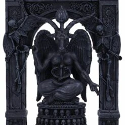 NEMESIS NOW Figurine Temple BAPHOMET En Résine Noire -Vêtements Gothiques Boutique b5902v2 4 900