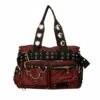 Sac Gothique BANNED Noir Et Rouge -Vêtements Gothiques Boutique bbn754red 900