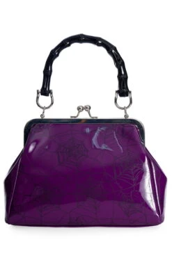 Sac à Main Violet BANNED 'Killian' -Vêtements Gothiques Boutique bg34205purple31 900