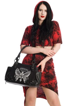 Sac à Main BANNED 'Skeleton Butterfly' 9 Sac à Main BANNED 'Skeleton Butterfly' -Vêtements Gothiques Boutique bg34283black5 900