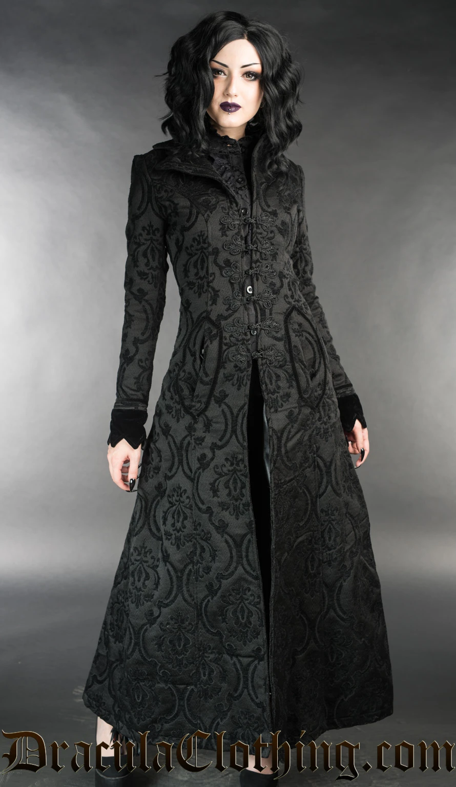 Manteau DRACULA CLOTHING 'Ives Coat' 3 Manteau DRACULA CLOTHING 'Ives Coat'