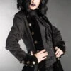 Veste Pirate Femme -Vêtements Gothiques Boutique black female pirate jacket 22 900