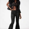 Pantalon KILLSTAR 'Black Lily' -Vêtements Gothiques Boutique black lily bell bottoms w d x1600 900