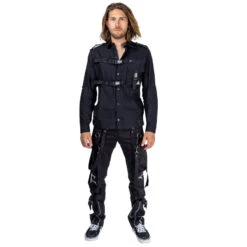 Pantalon Goth/rock HEARTLESS -Vêtements Gothiques Boutique bronte pants mens black heartless 7 900