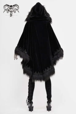 Cape DEVIL FASHION 'romance Noire' -Vêtements Gothiques Boutique ca0199 900