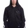 Veste Zippée VIXXSIN 'caius' -Vêtements Gothiques Boutique caius hood mens black vixxsin 1 900