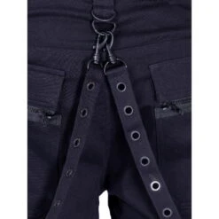 Pantalon Baggy POIZEN INDUSTRIES 'calix' -Vêtements Gothiques Boutique calix pants black chemical black 5 900
