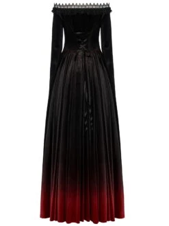 Longue Robe PUNK RAVE 'Majestic Empress' -Vêtements Gothiques Boutique capture one 05239 900