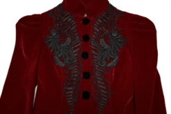Veste PUNK RAVE 'red Palace' -Vêtements Gothiques Boutique capture one 05379 900