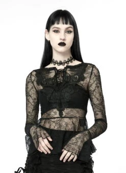 Haut Romantique PUNK RAVE 'Gelorys' -Vêtements Gothiques Boutique capture one catalog18201 900