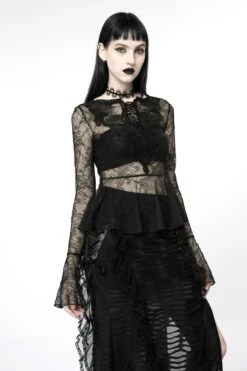 Haut Romantique PUNK RAVE 'Gelorys' -Vêtements Gothiques Boutique capture one catalog18205 900