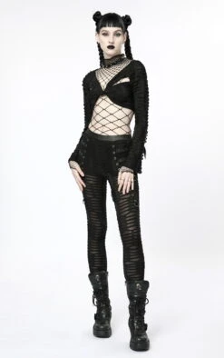 Haut Gothique En Tissu Mesh Grosses Mailles -Vêtements Gothiques Boutique capture one catalog18906 900