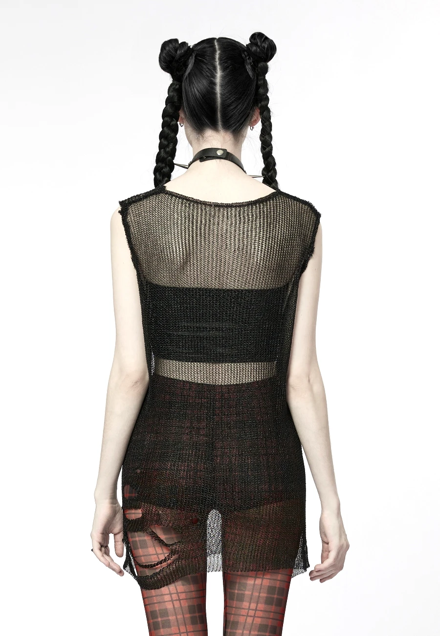 Haut Destroy PUNK RAVE 'ripped' 5 Haut Destroy PUNK RAVE 'ripped' – Image 3