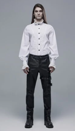 Chemise Vampire Blanche PUNK RAVE