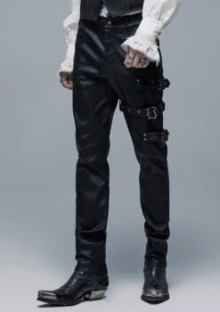Pantalon Look Cuir PUNK RAVE 'darktas' -Vêtements Gothiques Boutique captureonecatalog0164 900