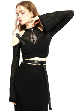 Haut PUNK RAVE 'Gothic Cross' -Vêtements Gothiques Boutique captureonecatalog15849 900