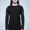 Pull Post-apocalypse PUNK RAVE 'aligern' -Vêtements Gothiques Boutique captureonecatalog1901 900