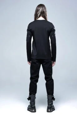 Pull Post-apocalypse PUNK RAVE 'aligern' -Vêtements Gothiques Boutique captureonecatalog1917 900