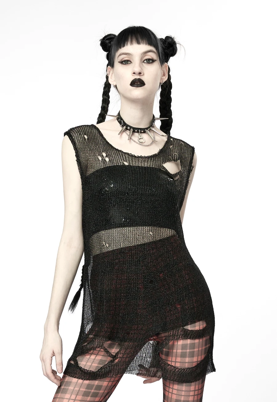 Haut Destroy PUNK RAVE 'ripped' 4 Haut Destroy PUNK RAVE 'ripped' – Image 2