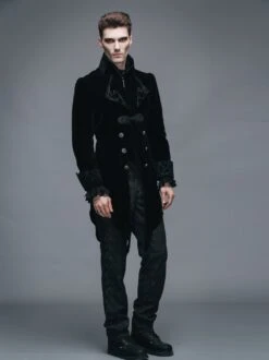 Veste Gothique Vampire Homme DEVIL FASHION 11 Veste Gothique Vampire Homme DEVIL FASHION -Vêtements Gothiques Boutique ct02201 22