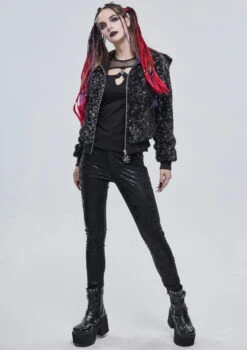 Veste Gothic Rock DEVIL FASHION 'dark Sheep' -Vêtements Gothiques Boutique ct18710 900