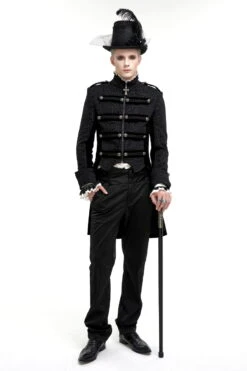 Redingote DEVIL FASHION 'Ludwig Von Kar' -Vêtements Gothiques Boutique ct199017 900