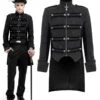 Redingote DEVIL FASHION 'Ludwig Von Kar' 2 Redingote DEVIL FASHION 'Ludwig Von Kar' -Vêtements Gothiques Boutique ct19901 900